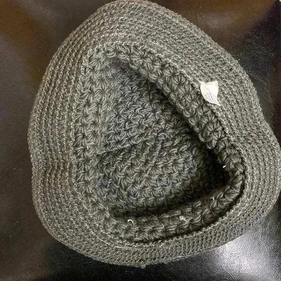 Collapsible Crocheted Bucket Hat - Picture 3 of 5